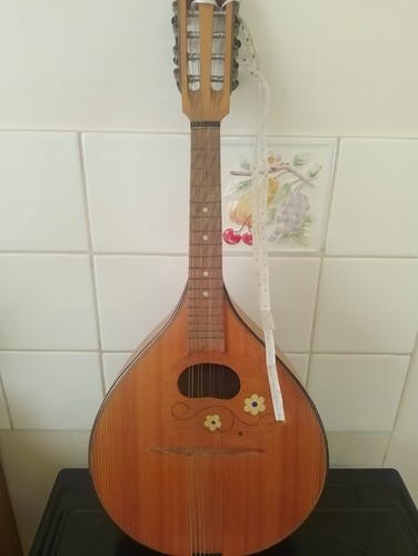 Vintage romanian mandolin - vintage,