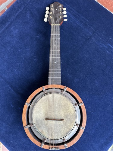 Vintage banjo mandolin - vintage,