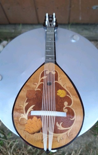 Vintage inlay mandolin shape - vintage,