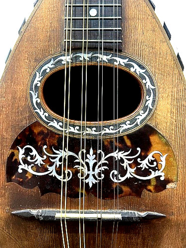 Vintage neapolitan mandolin - vintage,