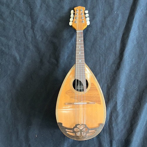 Suzuki bowl back mandolin - back,