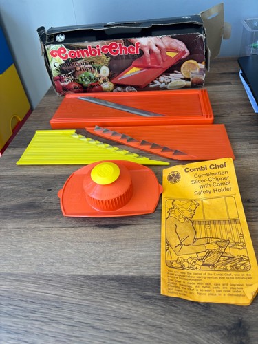 Vtg orange borner gourmet - gourmet, v